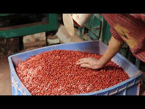 How gemstone round beads are made