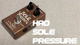 Video thumbnail for HAO"SOLE PRESSURE" by maruhachi08