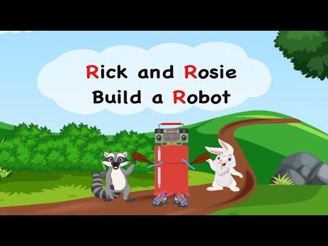 The Letter R Story | Rick and Rosie Build a Robot | Letter R Story | The 3R's