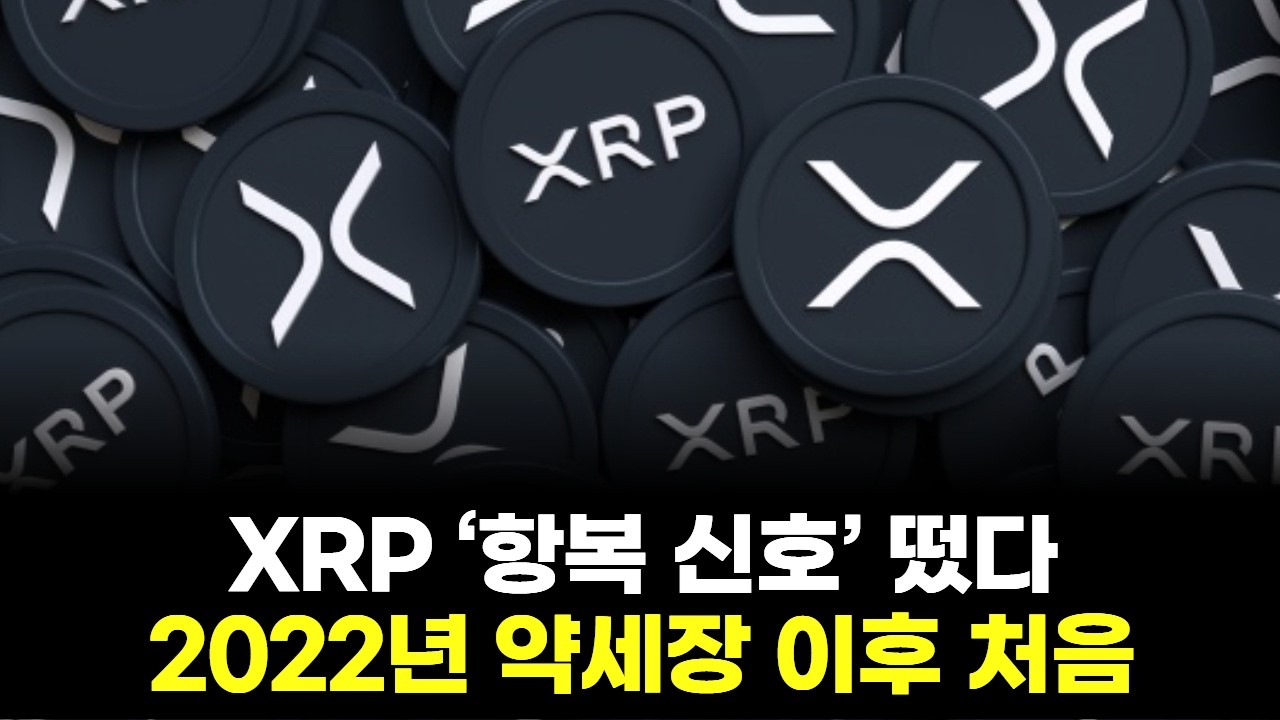XRP ‘항복 신호’ 떴다…2022년 약세장 이후 처음