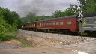 preview picture of video 'NS 6169 leads Southern 630 and NS 957 at Graysville'