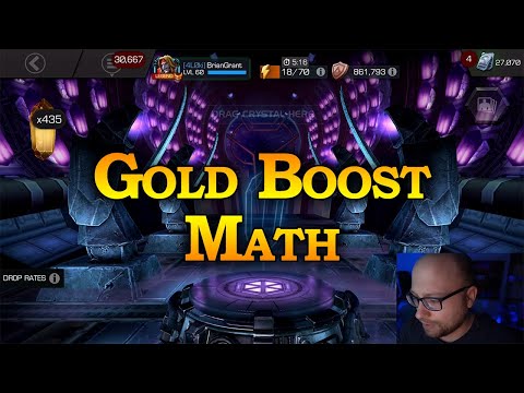 Gold Boost Math | Marvel Contest of Champions