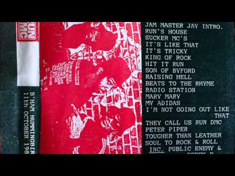 Run DMC - Birmingham Hummingbird 11th October 1988 (Full Bootleg Cassette)