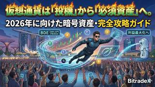 仮想通貨は「投機」から「必須資産」へ。2026年に向けた暗号資産・完全攻略ガイド
