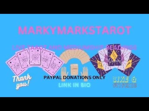 LIVE TAROT READINGS $5 PAYPAL AND SUPER CHAT