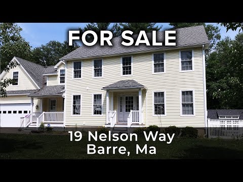 Spacious Colonial Style Home FOR SALE! | 19 Nelson Way, Barre Massachusetts