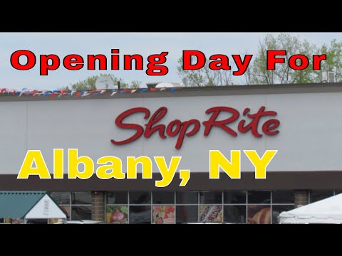 Opening Day For Shop Rite Albany, NY- 4/26/2012 Video