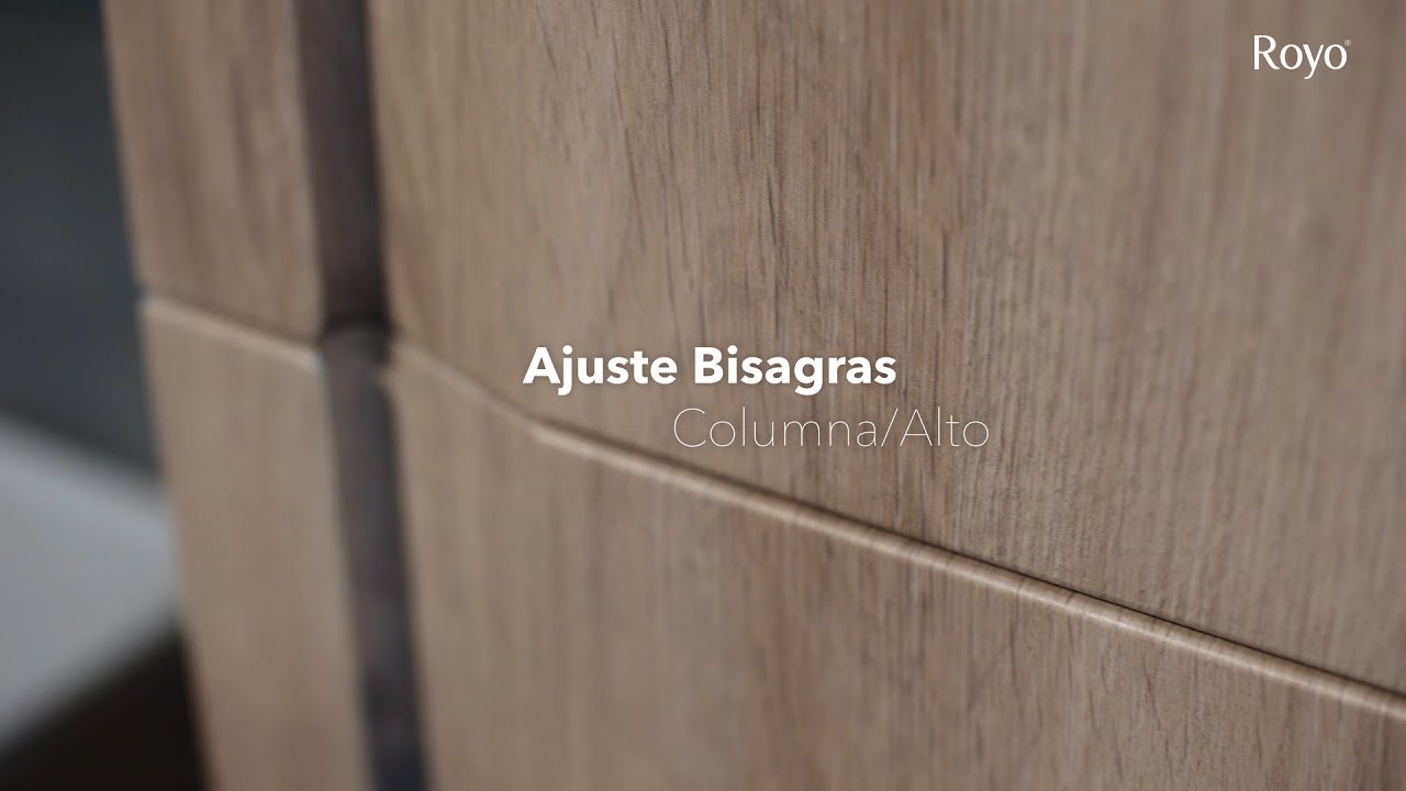 Ajuste Bisagras - Columna/Alto