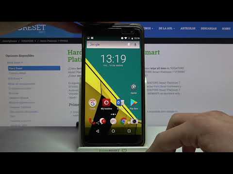 Cómo hacer una captura de pantalla en VODAFONE Smart Platinum 7 - tomar captura, capturar pantalla
