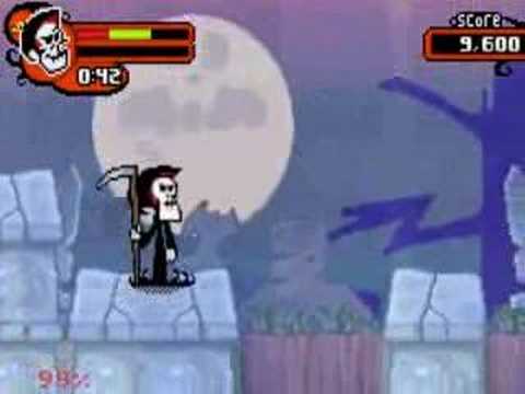 the grim adventure of billy and mandy gba