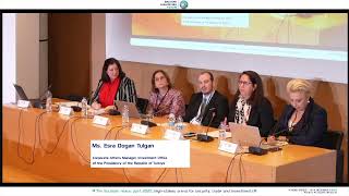 Ms. Tulgan from the Investment Office of the Presidency of the Republi