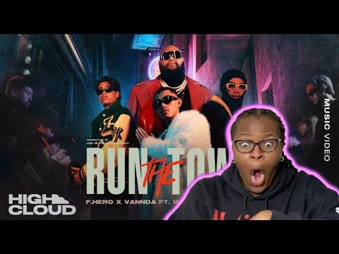 ReacTIV reacts to F.HERO x VannDa Ft. 1MILL & SPRITE - RUN THE TOWN [Official MV]