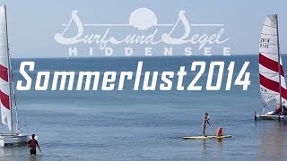 preview picture of video 'Surf & Segel Hiddensee - Sommerlust 2014'
