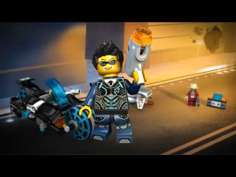 Vidéo LEGO Ultra Agents 70167 : L'évasion d'Invizable