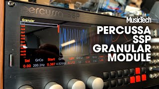 Video thumbnail for Superbooth 2019: Percussa SSP Granular synth module (Sound Demo) by MusicTech