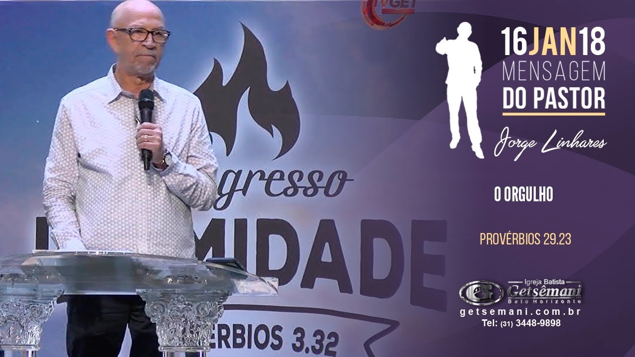 JORGE LINHARES - O ORGULHO - 16/01/2018