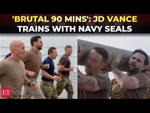 'Hit by a freight train!': JD Vance joins Navy SEAL training, pushes limits in gruelling workout