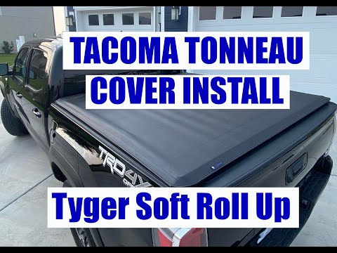 How to install Tyger Tonneau Cover, Soft roll up - Toyota Tacoma -