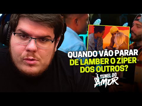 CASIMIRO REAGE: TÚNEL DO AMOR T2EP12 - CUIDADO COM AS PALAVRAS... (pt 1) | Cortes do Casimito