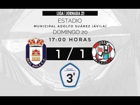 REAL ÁVILA C.F. 1-1 ZAMORA C.F.: RESUMEN DEL PARTIDO