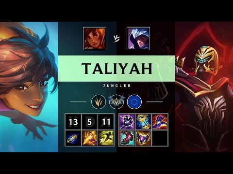 Taliyah Jungle vs Talon - EUW Challenger Patch 25.21
