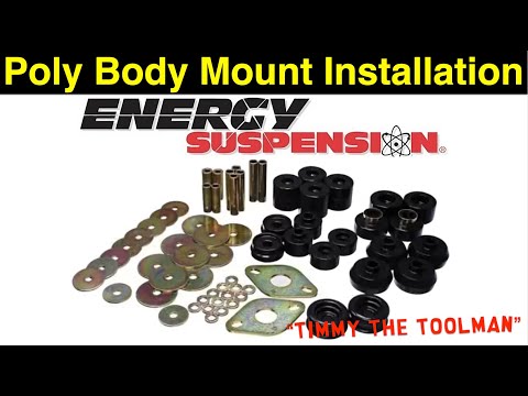 Energy Suspension Poly Body Mount Installation (3rd Gen Toyota 4Runner)