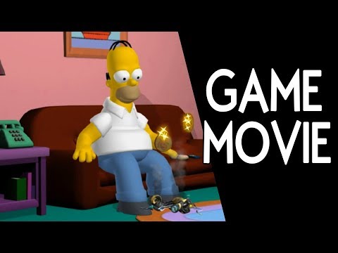 The Simpsons Hit & Run - All Cutscenes (Game Movie)