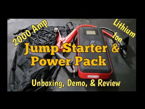 Cool Tools. Lithium Ion Jump Starter Review.