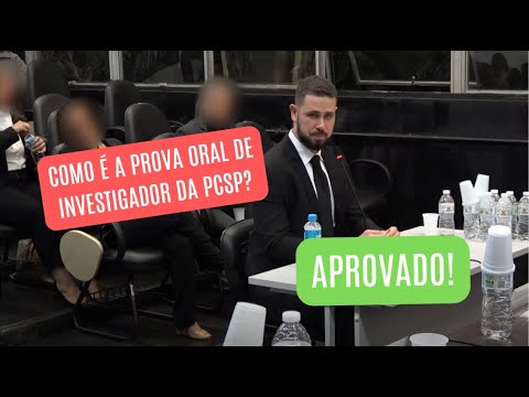 Vinicius Gnandt - Prova Oral Investigador PC SP