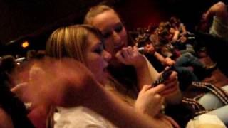 me, danielle, alli, & rachel at jesse mccartney concert. video