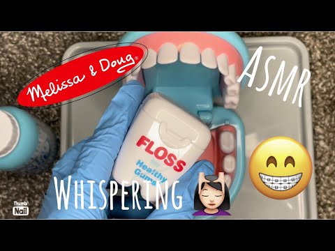 Melissa & Doug Dentist kit + extras |ASMR