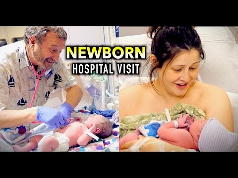1 HOUR OLD NEWBORN! (Full Hospital Visit)