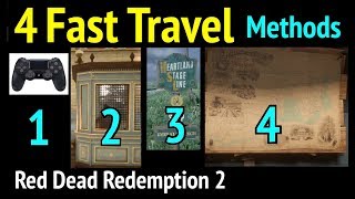 Fast Travel Secrets in Red Dead Redemption 2 (Unlock 4 Methods in RDR2)