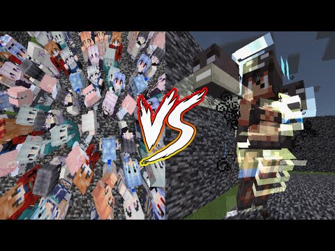 100 LOLIS VS 1 WHITER - PUTAKUCRAFT#2