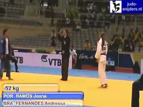 Judo 2009 Rio de Janeiro: Ramos (POR) - Fernandez (BRA) [-52kg].