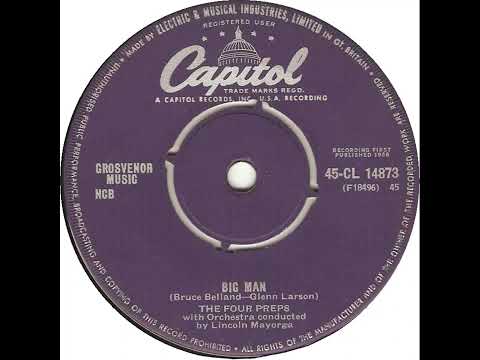 UK New Entry 1958 (91) Four Preps - Big Man