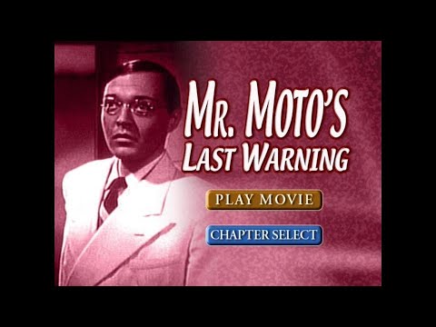 Opening To Mr. Moto's Last Warning 2006 DVD