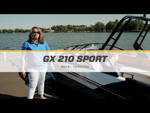 2023 Glastron GX 210 Sport in Spearfish, South Dakota - Video 1