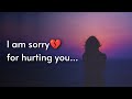 I Am Sorry Video For LOVE Please Forgive Me Sad Sorry Whatsapp Status For Bf Gf Maaf Kar Do