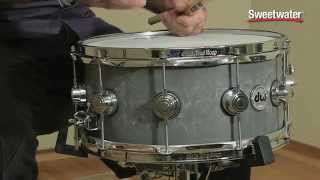 DW Collector's Series Concrete Snare Drum Review - Sweetwater Sound