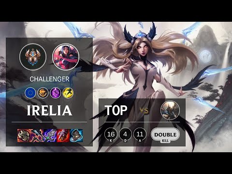 Irelia Top vs Pantheon - EUW Challenger Patch 10.25b