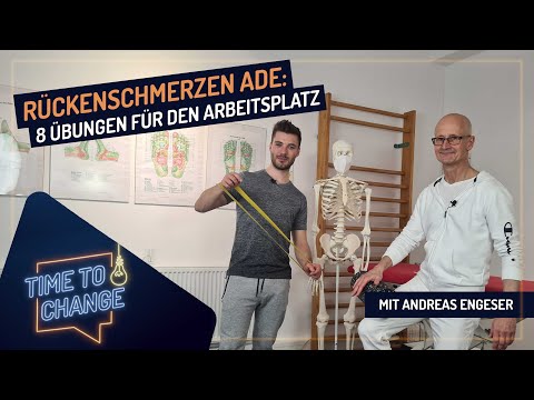 Rückenschmerzen ade 🤕🤸‍♂️: Endlich schmerzfrei mit diesen 8 Übungen für den Arbeitsplatz