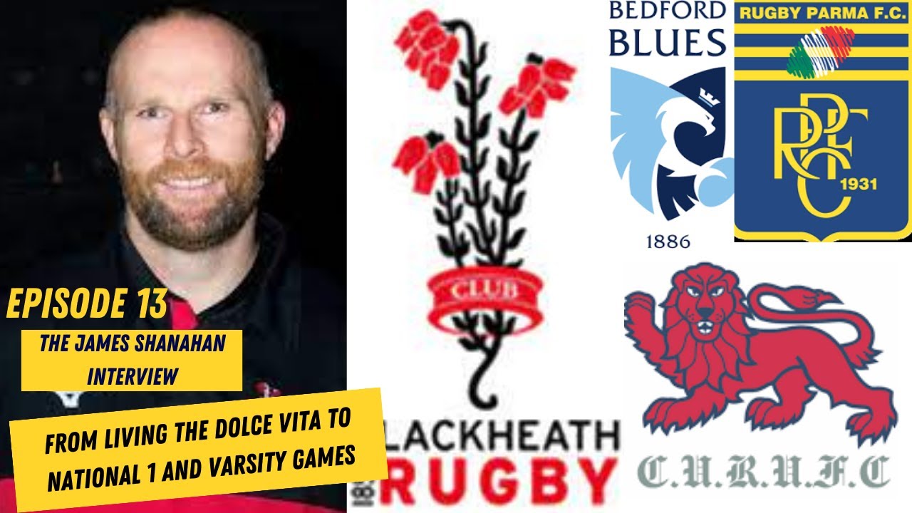 Episode 13 - The James Shanahan Interview - From living the Dolce Vita to National 1 & Varsity Games