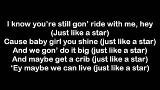 J.Cole - Like A Star (Lyrics on Screen)