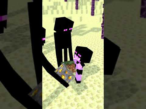 Ender Girl vs Zombies! You won't believe what happens next! #shorts