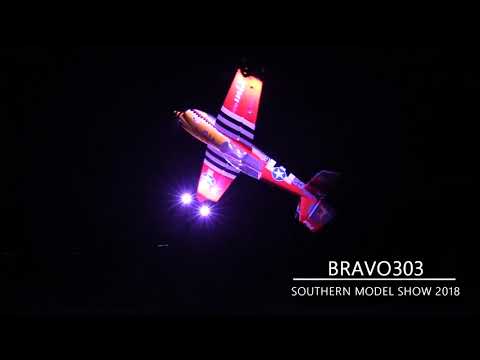Pilot RC Extra 330LX Night Flight Southern Model Show 2018 #THROWBACKTHURSDAY