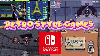 Nintendo Switch Retro style games
