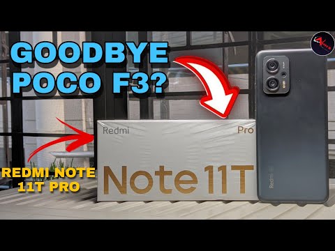 Poco X4 GT/Redmi Note 11T Pro - Unboxing and First Impressions