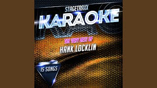 One Step Ahead of My Past (Karaoke Version) (Originally Performed By Hank Locklin)