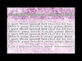 Jennifer Lopez - Good Hit, lyrics on screen